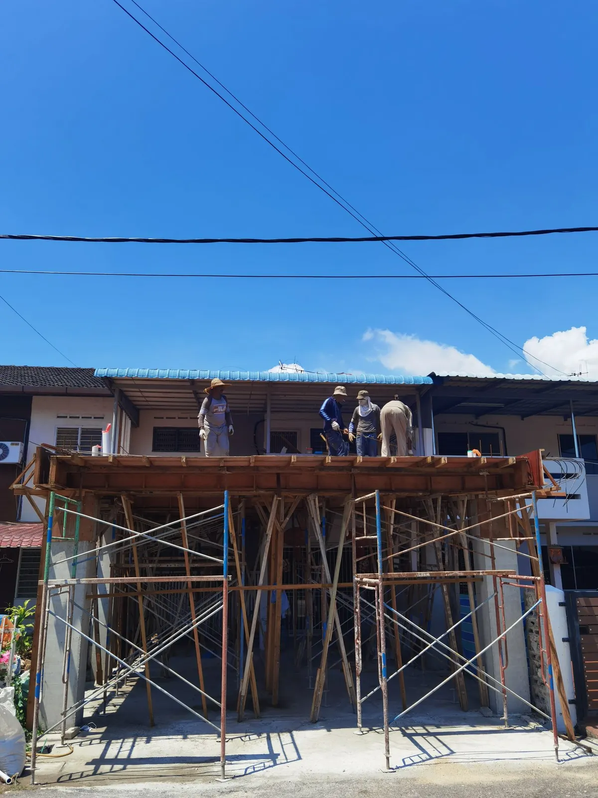Taman Asean 棚架和支撑撑住车棚楼板模板